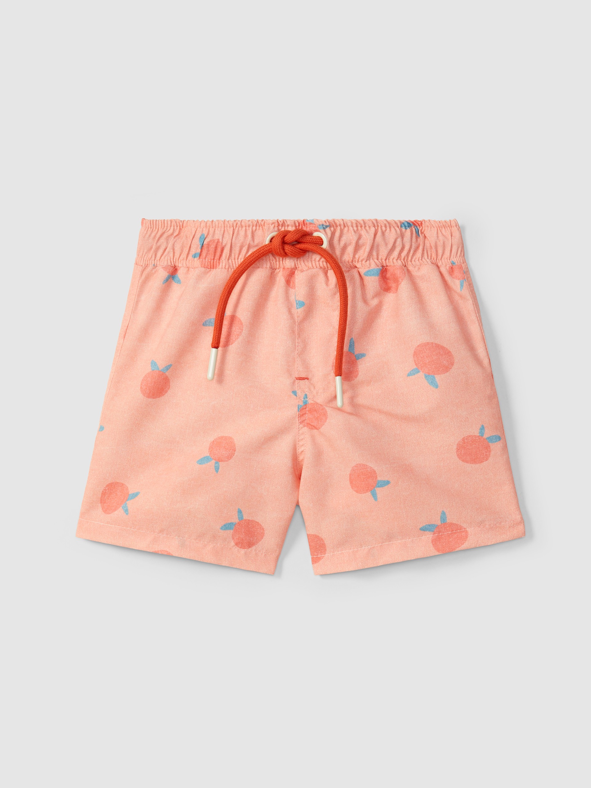 Short de bain imprimé de pommes