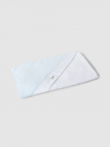 Serviette de bain détail en tissu jacquard à rayures Serviette de bain détail en tissu jacquard à rayures
