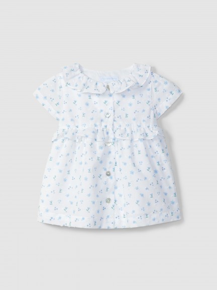 Floral print plumeti dress Floral print plumeti dress