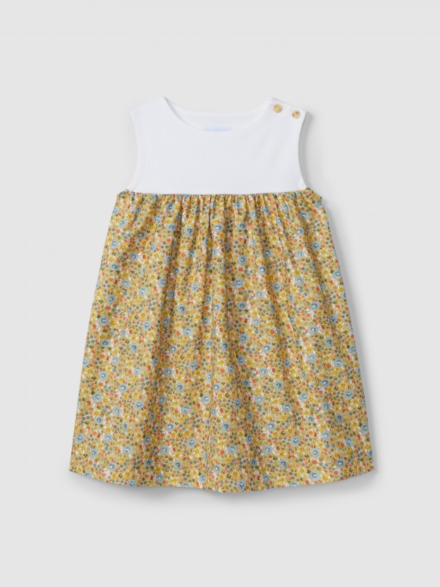 Vestido estampado floral