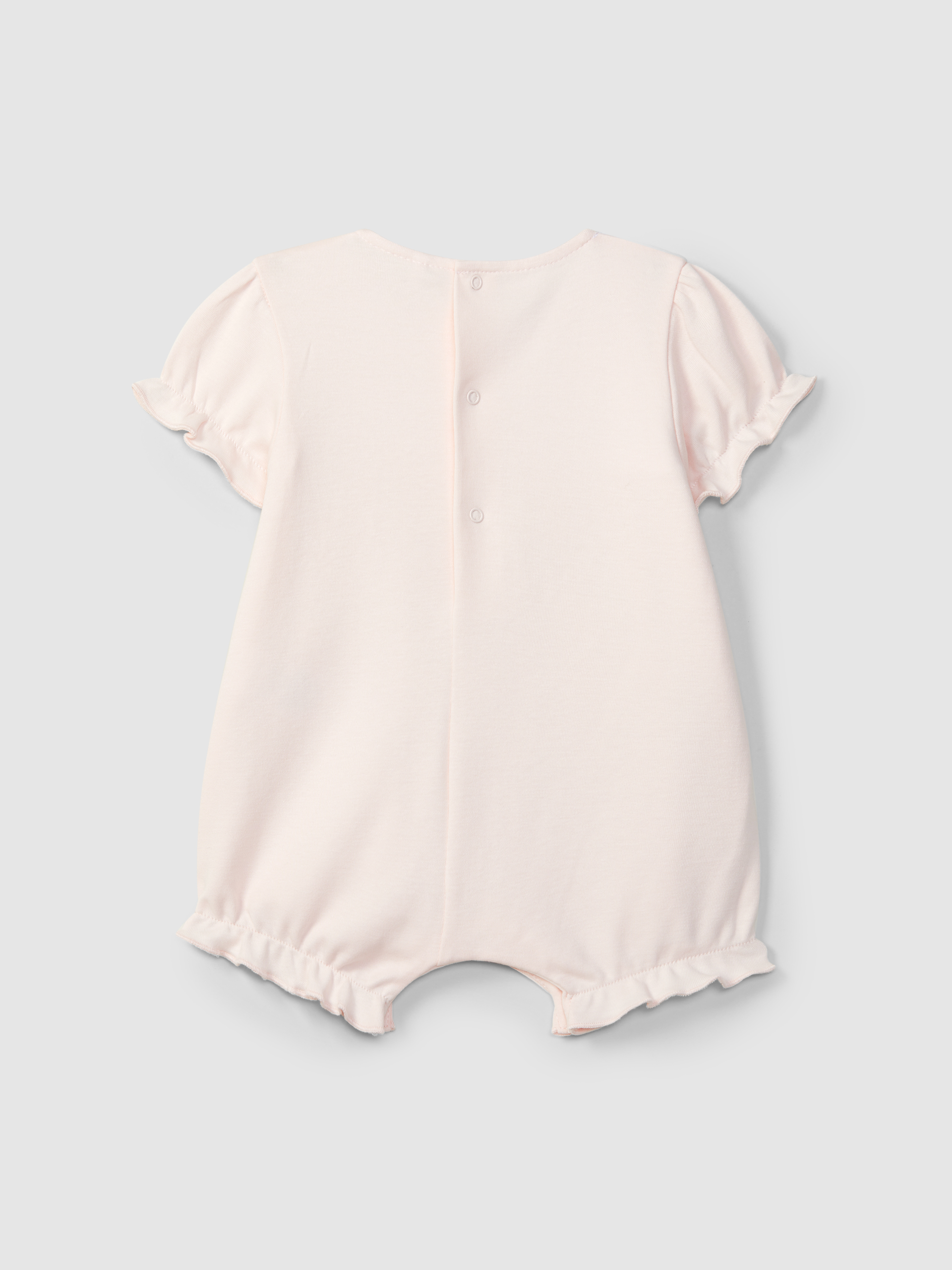 Shortie with pleats and delicate lace