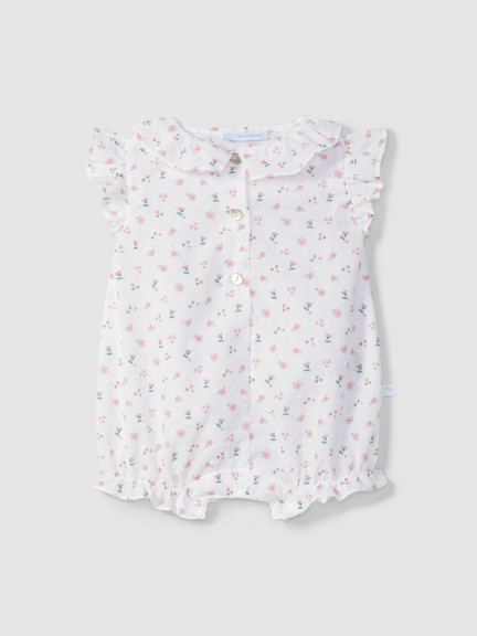Fofo plumeti estampado floral