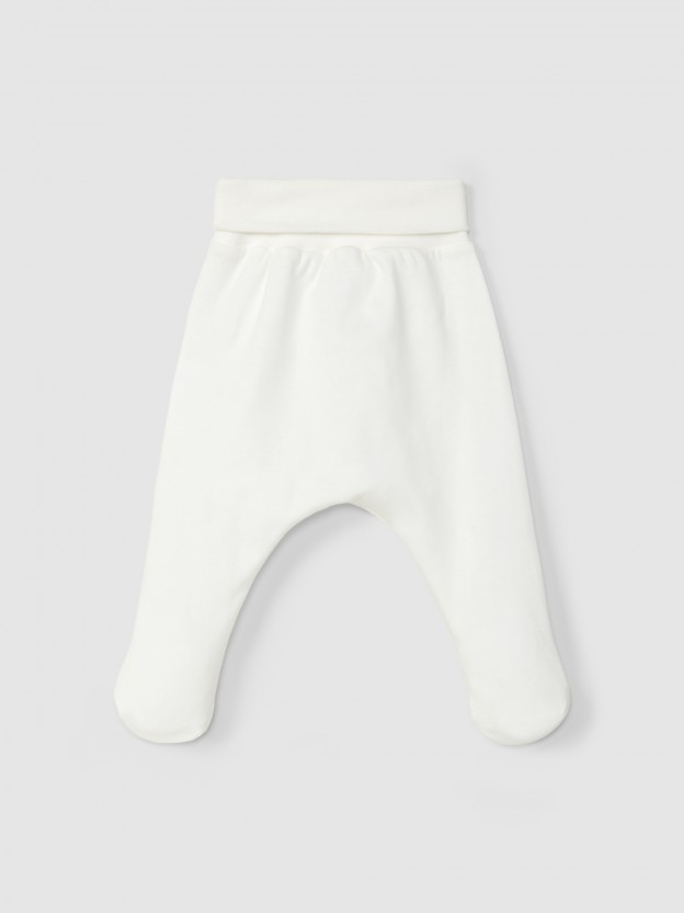 Collants unis en coton Collants unis en coton