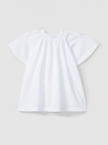 Plain top in slub jersey Plain top in slub jersey