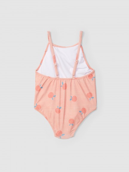 Fato de banho estampado de maças Fato de banho estampado de maças