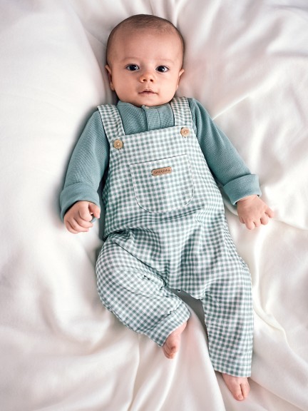 Peto cuadros vichy con bolsillo