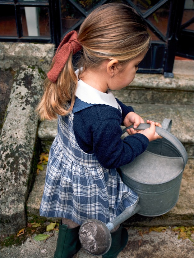 Check pinafore dress Check pinafore dress