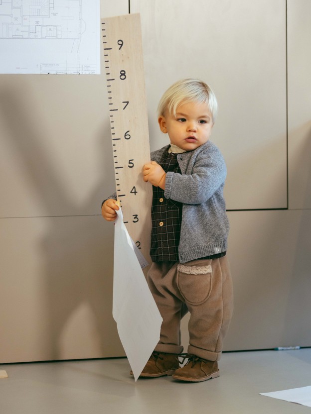 Pantalon pull-up en polaire avec poche Pantalon pull-up en polaire avec poche