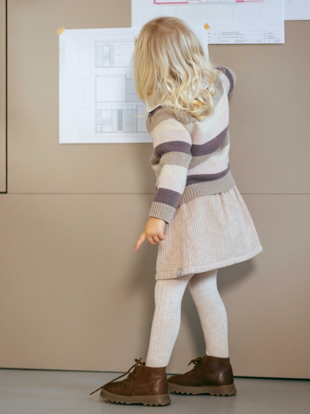 Pull à rayures tricoté Pull à rayures tricoté