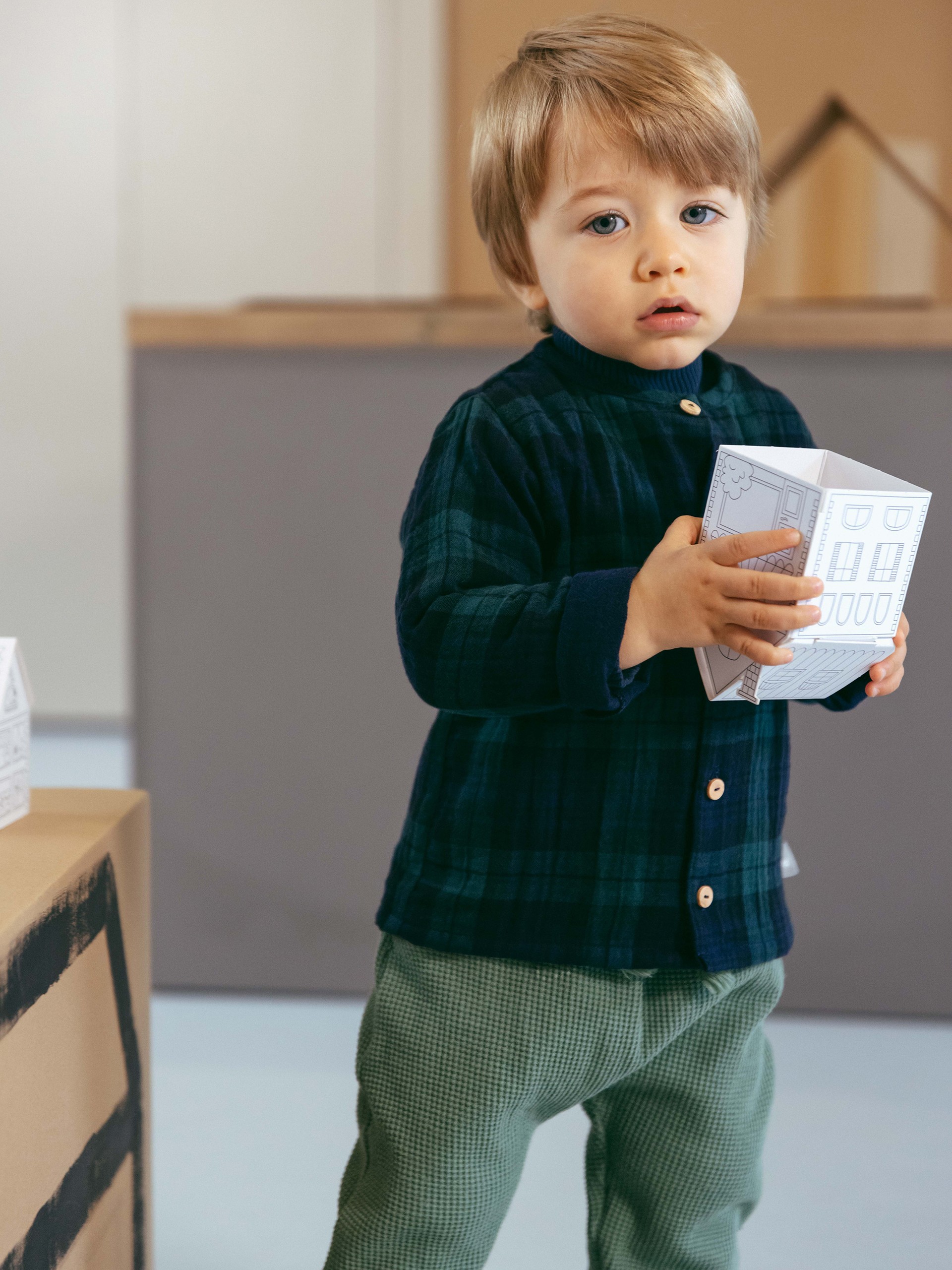 Chemise carreaux