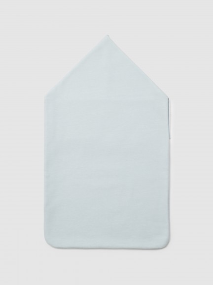 Double jersey sleeping blanket with faux fur interior Double jersey sleeping blanket with faux fur interior