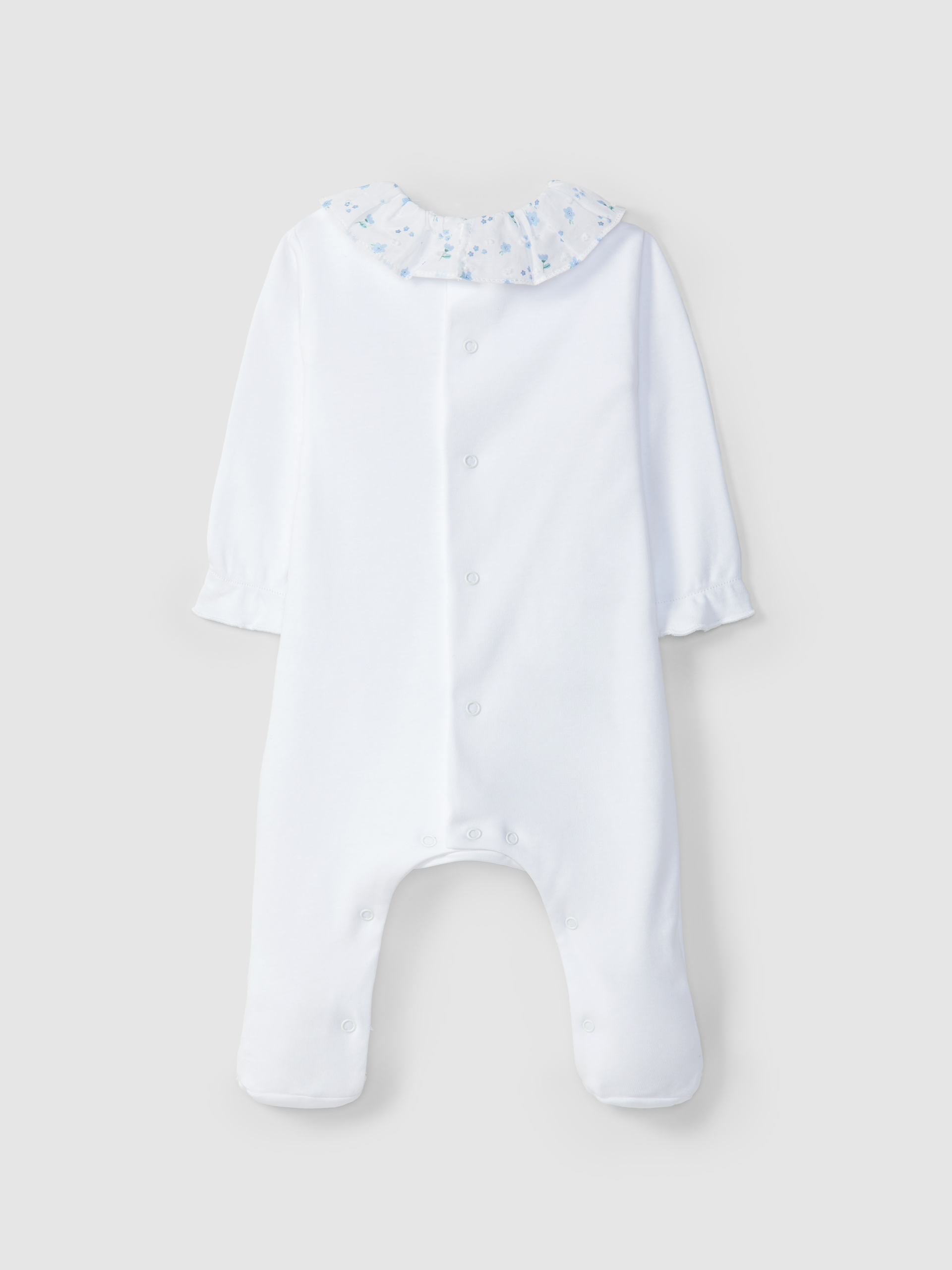 Babygrow plumeti estampado floral