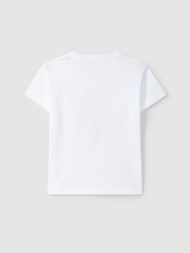 T-shirt bateau