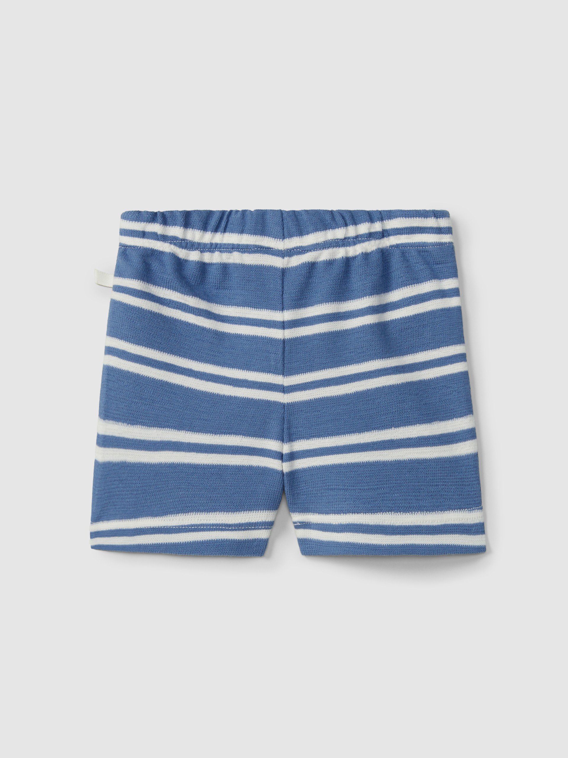 Pantalón corto pull-up a rayas