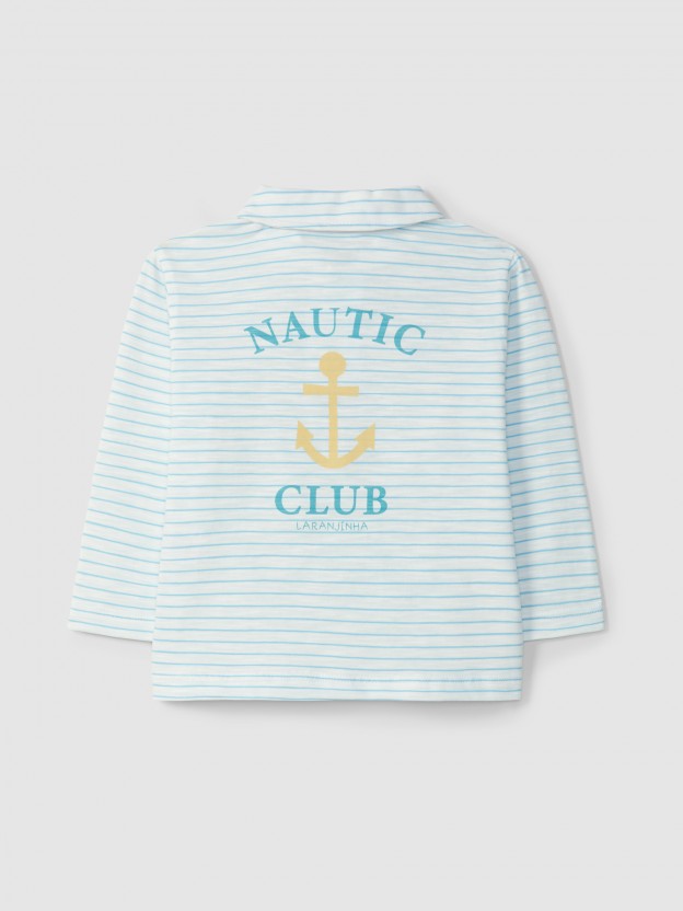 Polo a rayas "Nautic club"