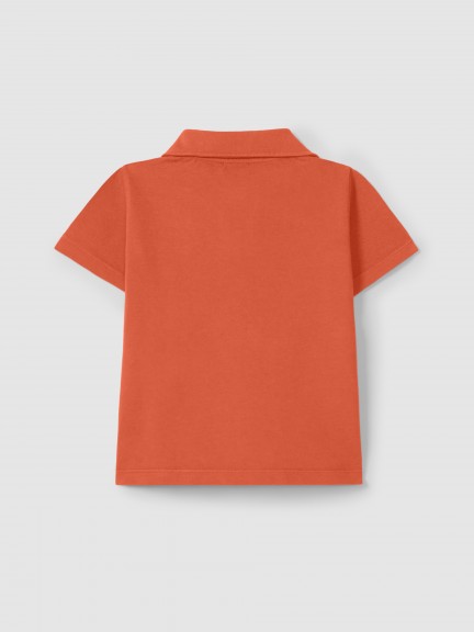 Piqué polo shirt with embroidery Piqué polo shirt with embroidery