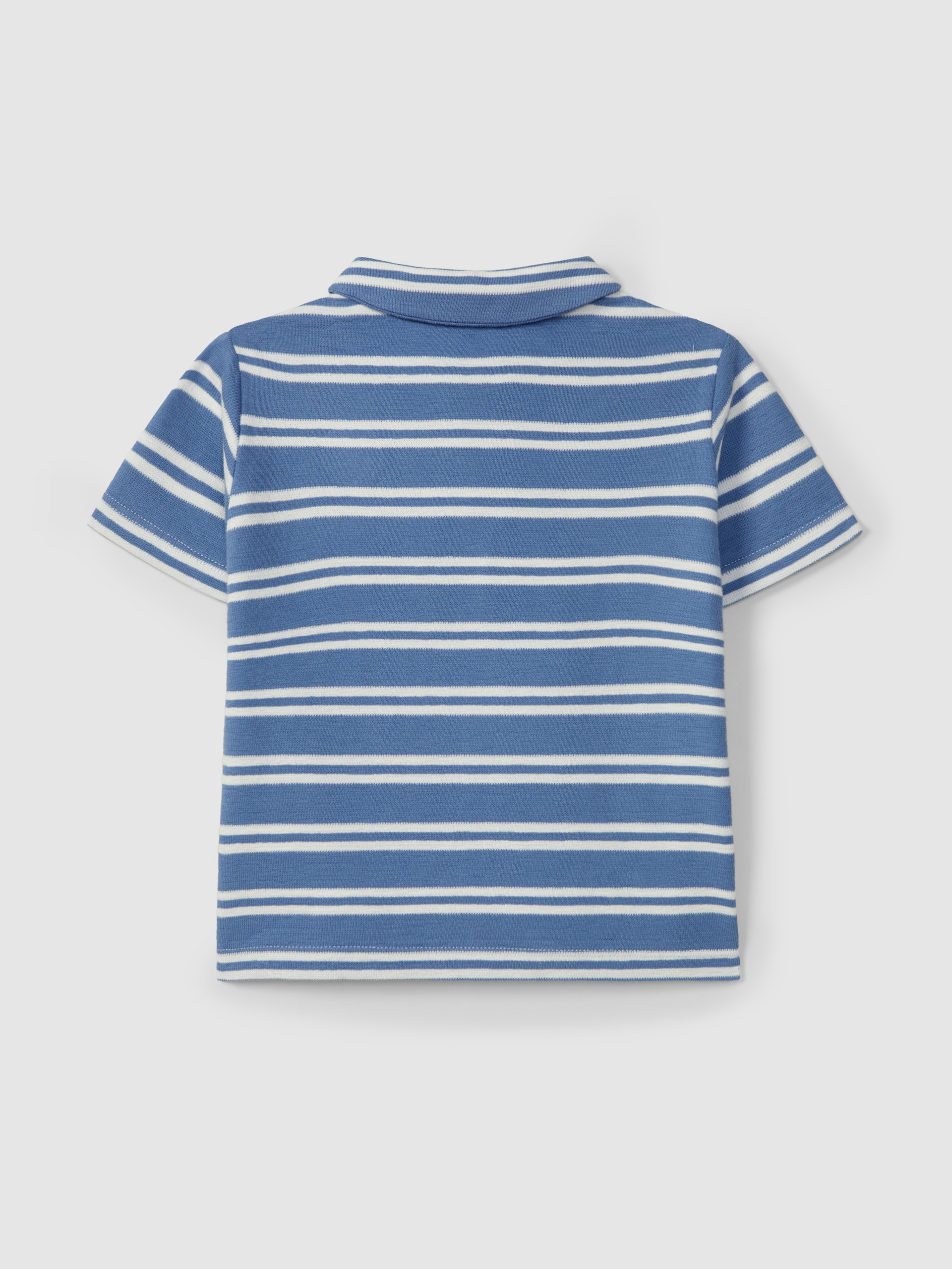 Striped polo shirt