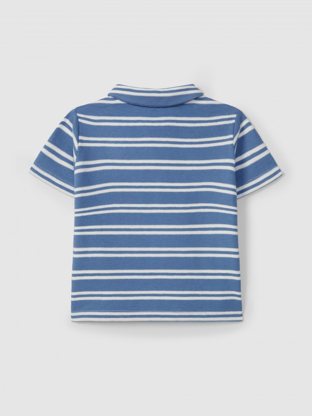 Striped polo shirt Striped polo shirt