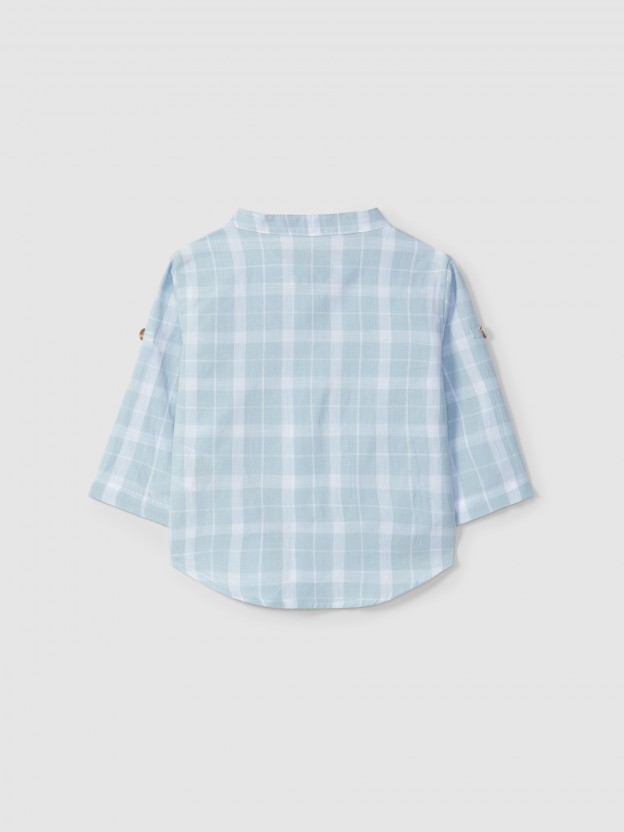 Chemise carreaux