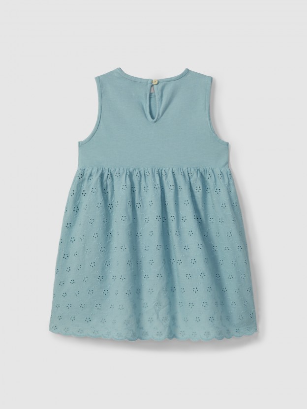 Vestido bordado inglés Vestido bordado inglés