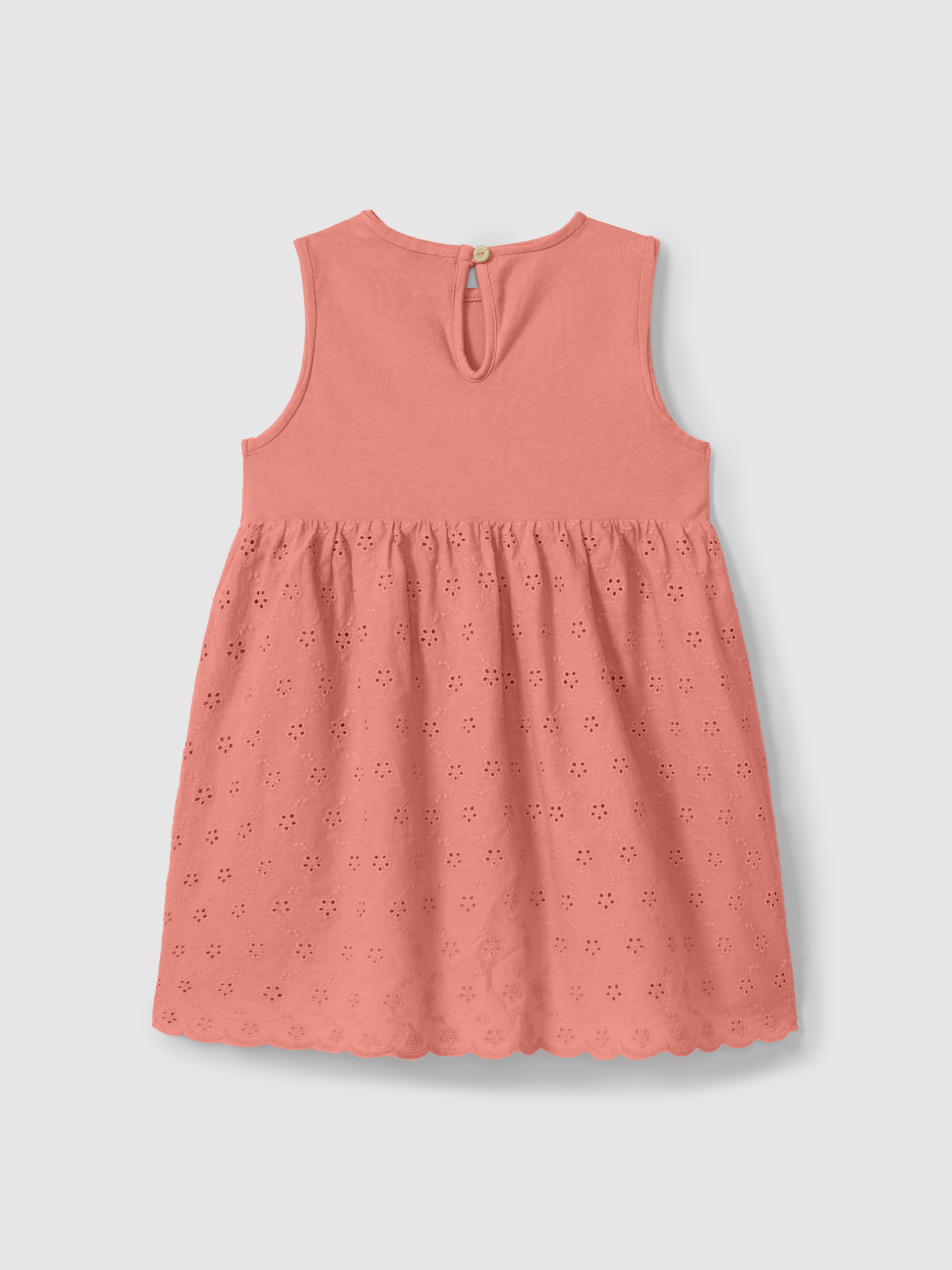 Dress English embroidery