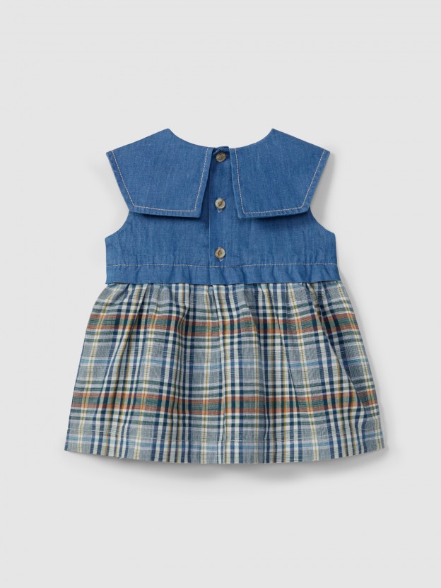 Vestido cuadros vaquero Vestido cuadros vaquero