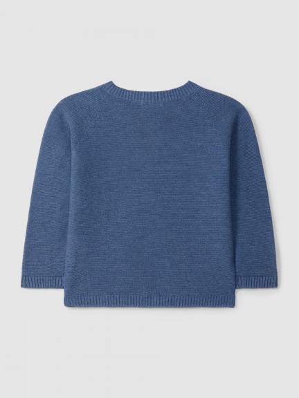 V-neck knitted cardigan V-neck knitted cardigan