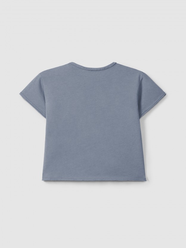 T-shirt with embroidery T-shirt with embroidery