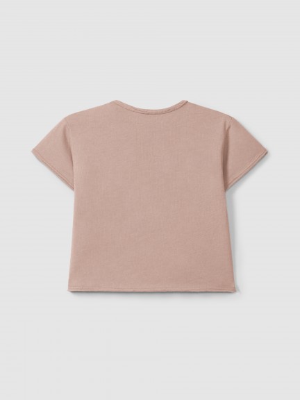 T-shirt com bordado T-shirt com bordado