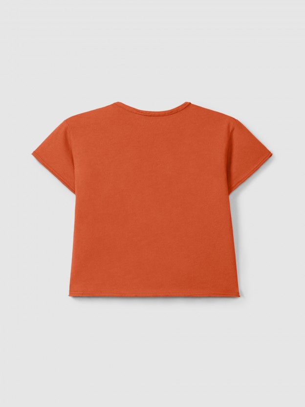 T-shirt with embroidery T-shirt with embroidery