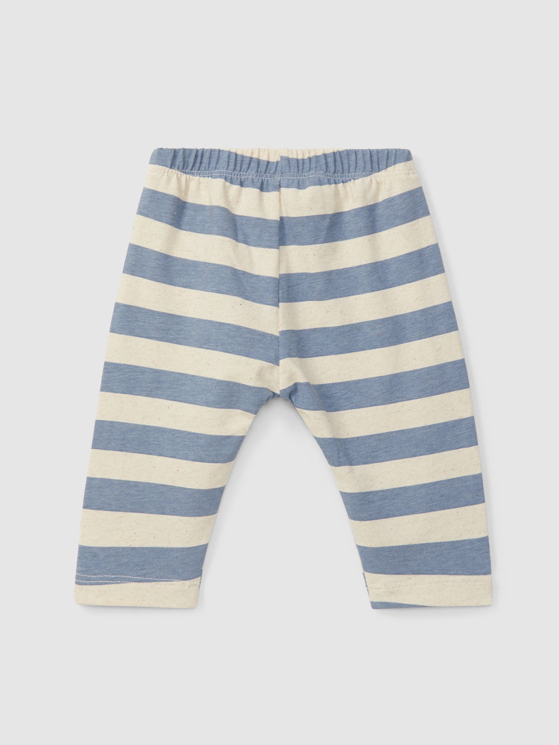 Pantalon pull-up à rayures avec poche
