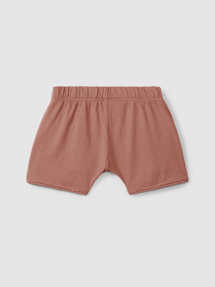 Short pull-up en maille unie Short pull-up en maille unie