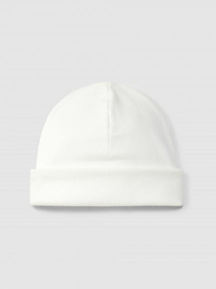 Beanie with embroidered detail Beanie with embroidered detail