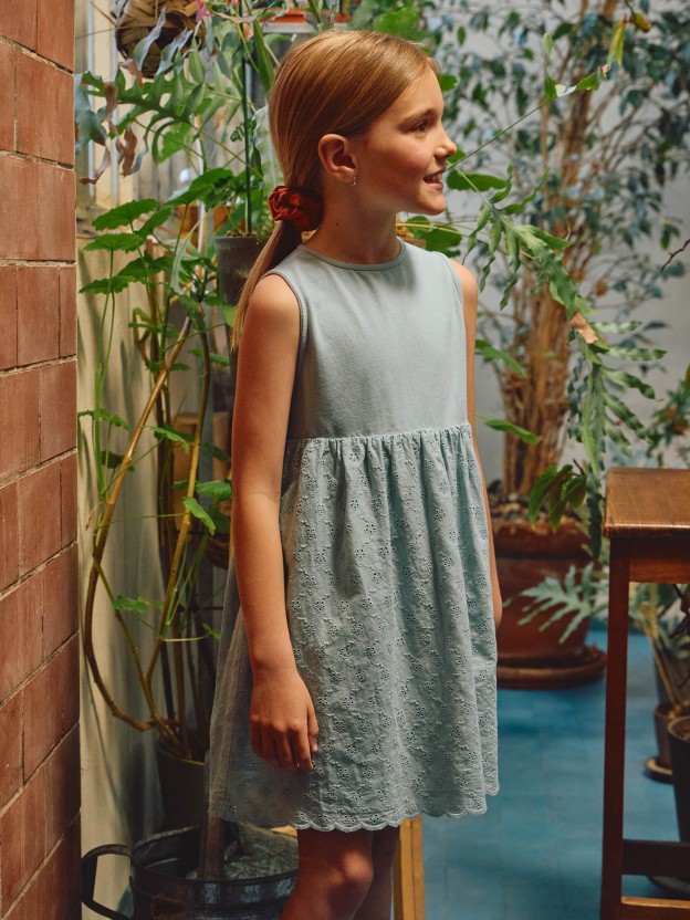 Vestido bordado inglés Vestido bordado inglés