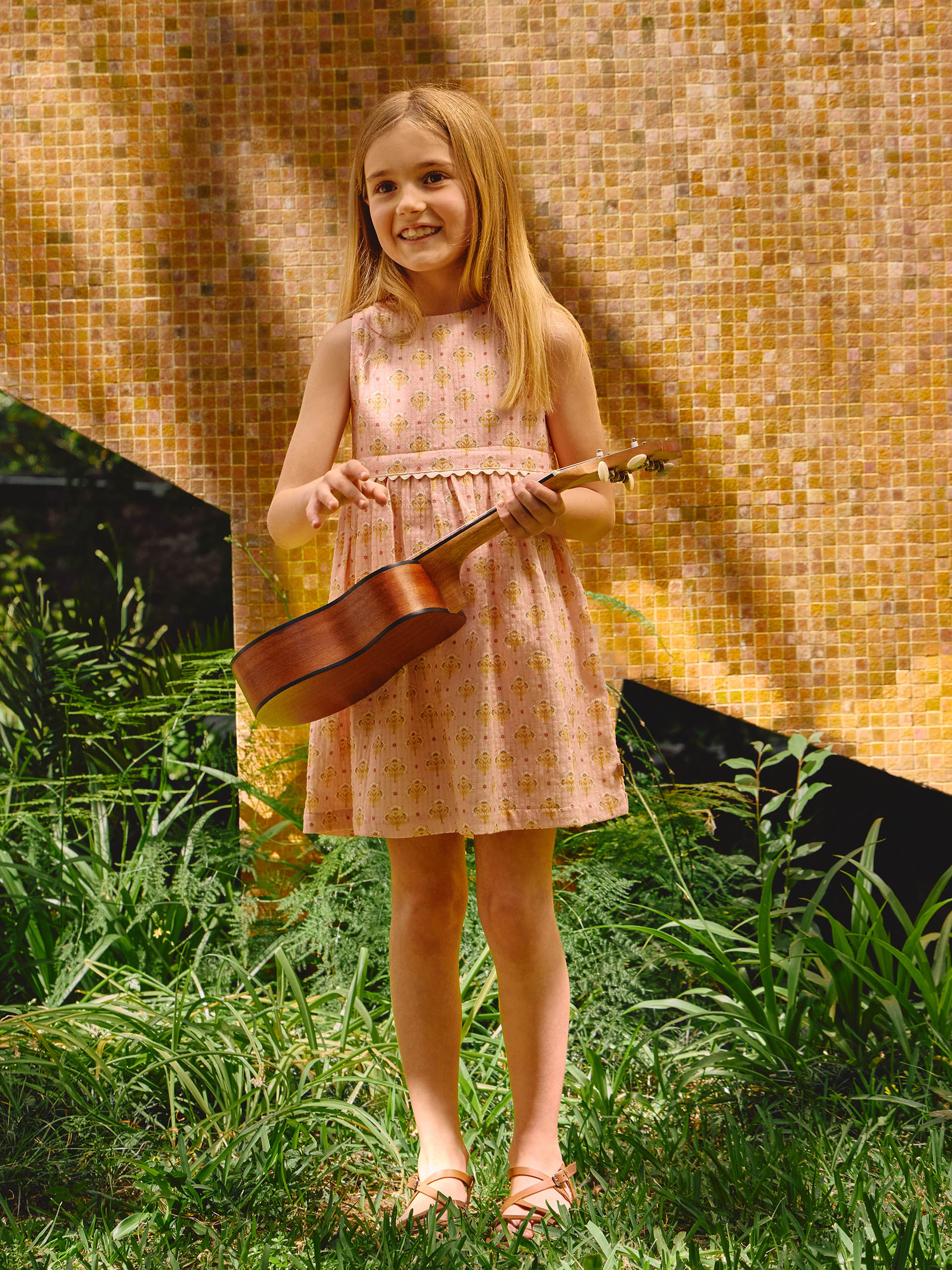 Vestido estampado floral
