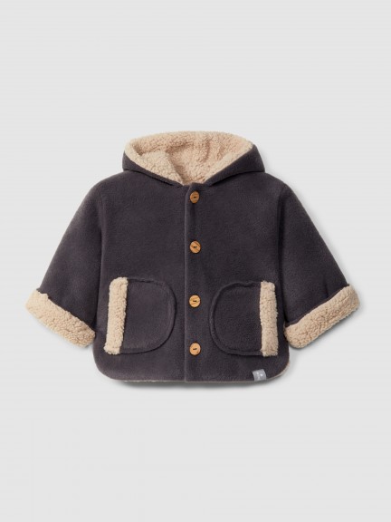 Veste polaire � capuche