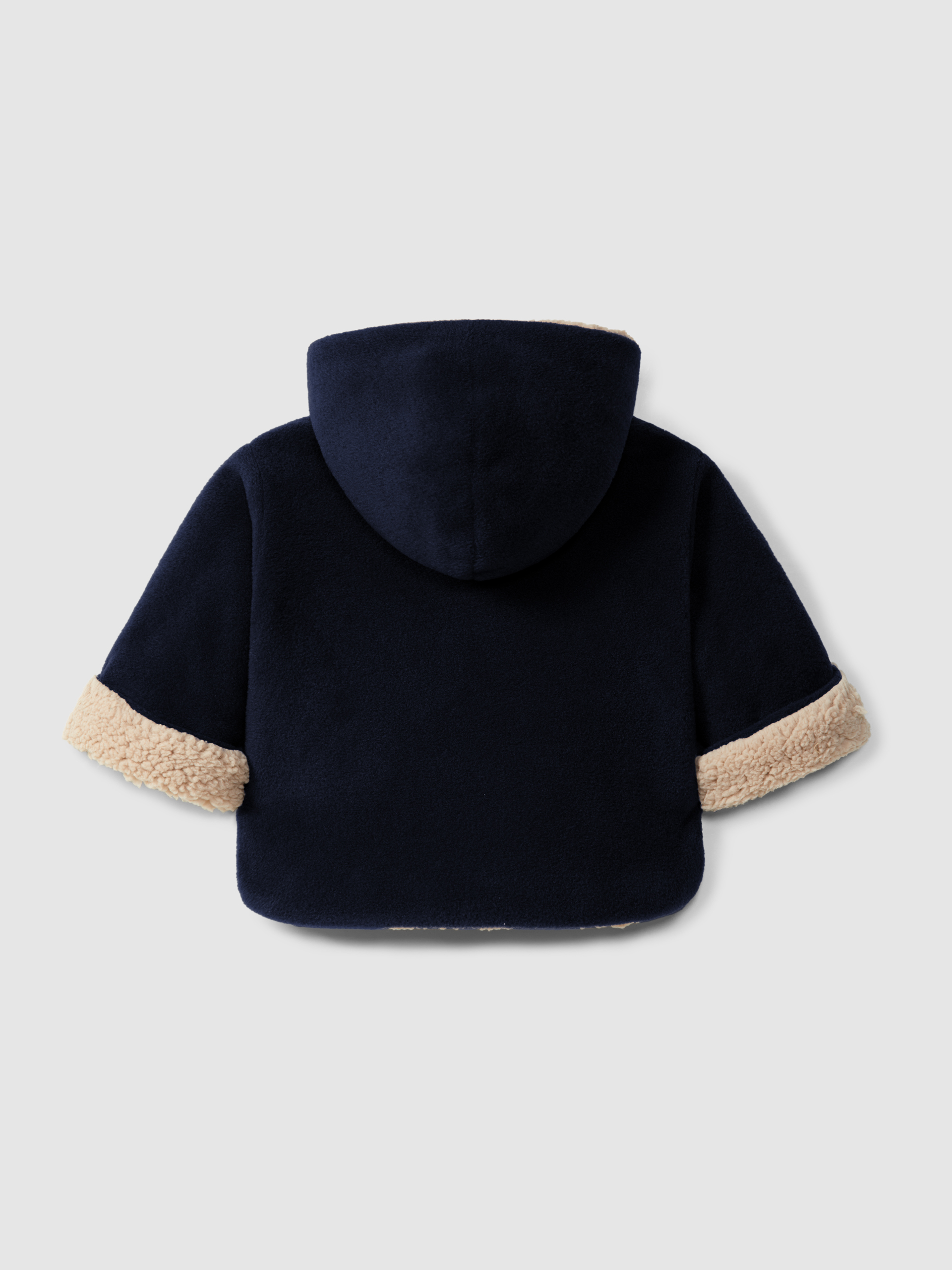 Chaqueta polar con capucha