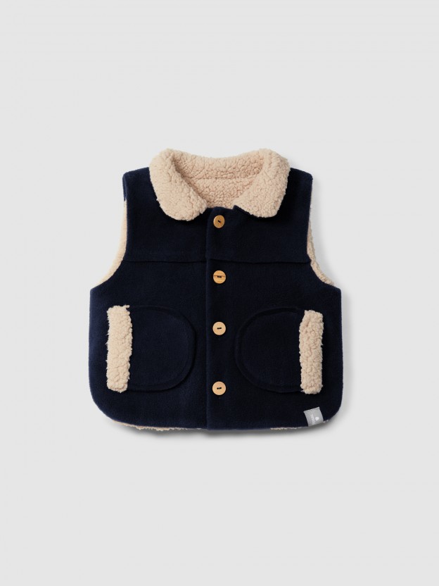 Fleece vest
