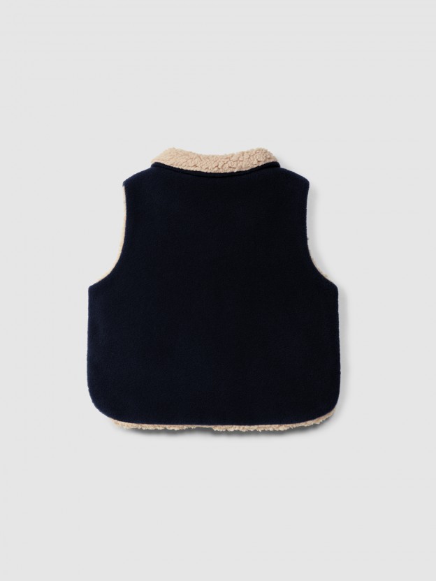 Fleece vest