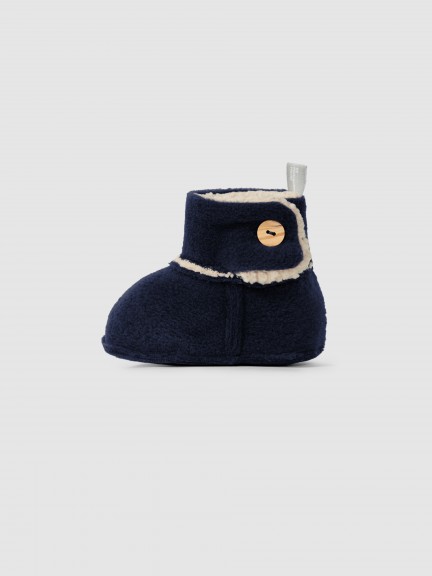 Petites bottes en polaire avec fourrure Petites bottes en polaire avec fourrure