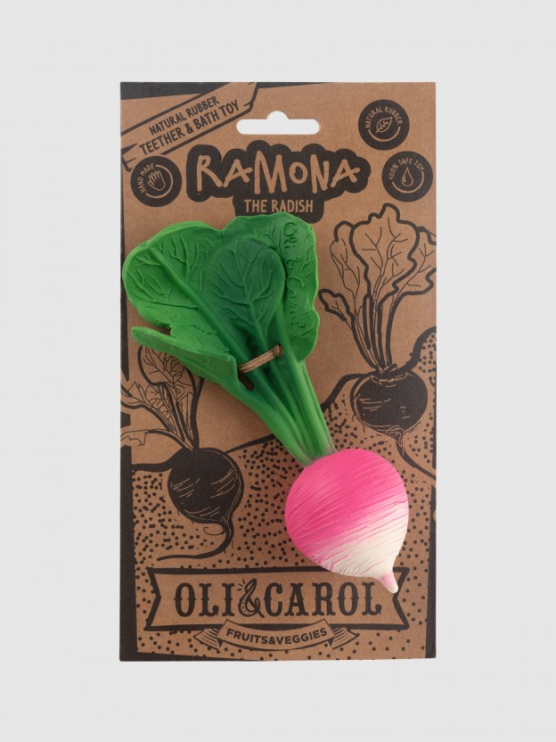 Ramona the Radish Baby Teether Oli&Carol Ramona the Radish Baby Teether Oli&Carol