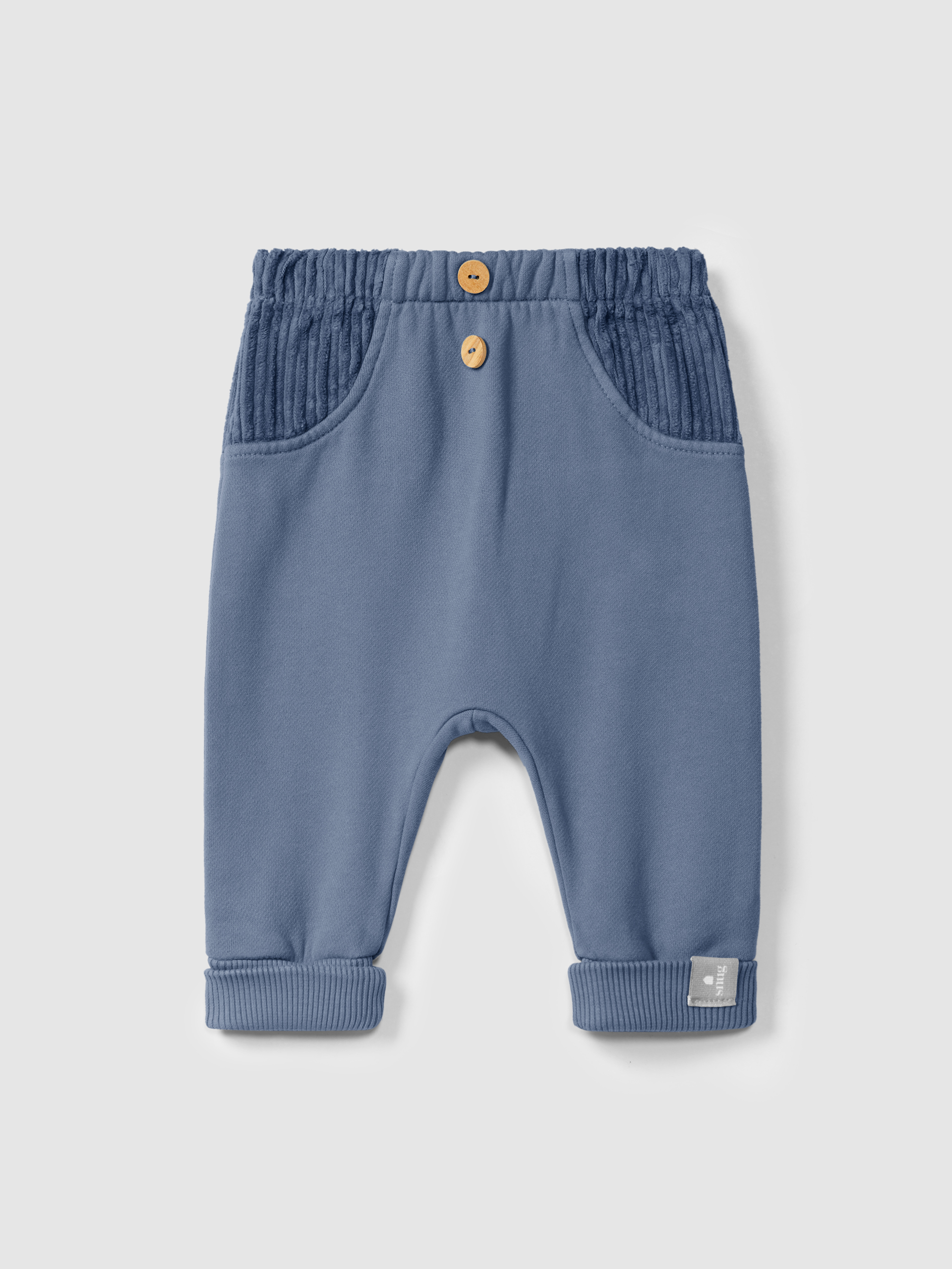 Pantalones pull-up en felpa