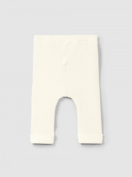Leggings in ribbed jersey with pocket Leggings in ribbed jersey with pocket