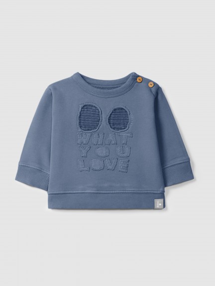 Sudadera en felpa "Do what you love" Sudadera en felpa "Do what you love"