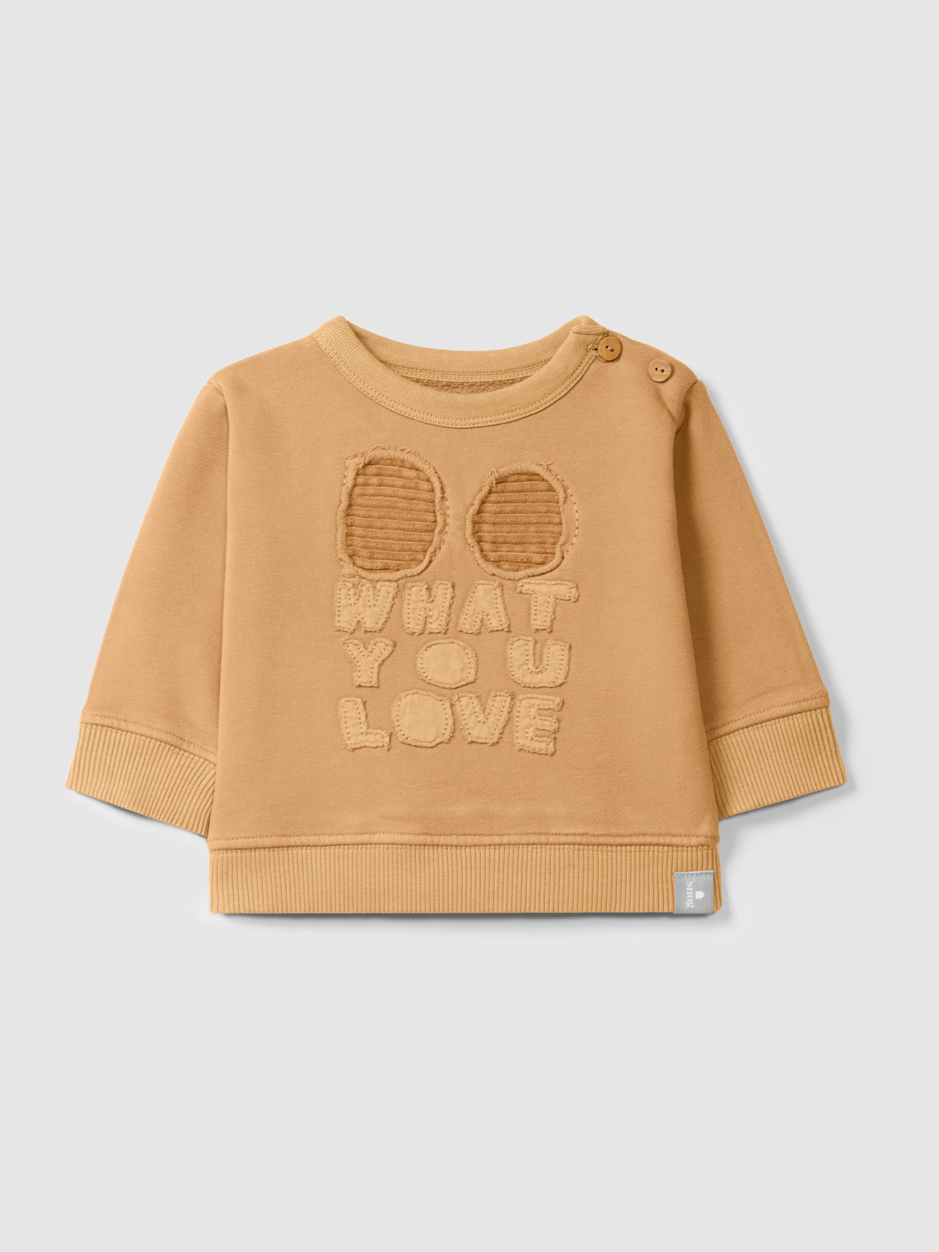 Sweatshirt em felpa