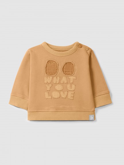 Sudadera en felpa "Do what you love" Sudadera en felpa "Do what you love"