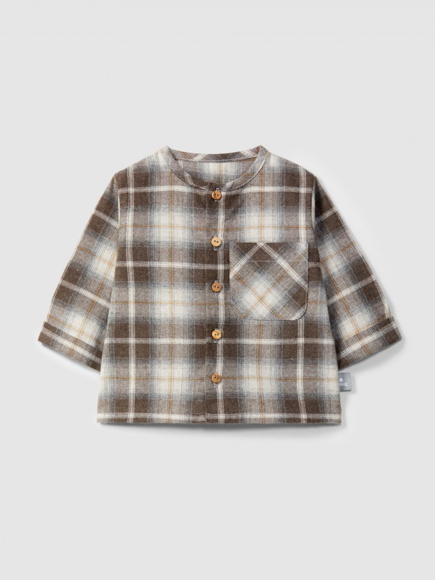 Check shirt with pocket Check shirt with pocket