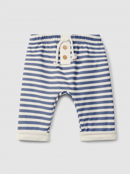 Pantalones pull-up a rayas Pantalones pull-up a rayas