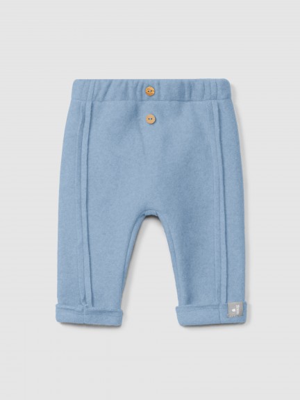 Organic cotton fleece pants