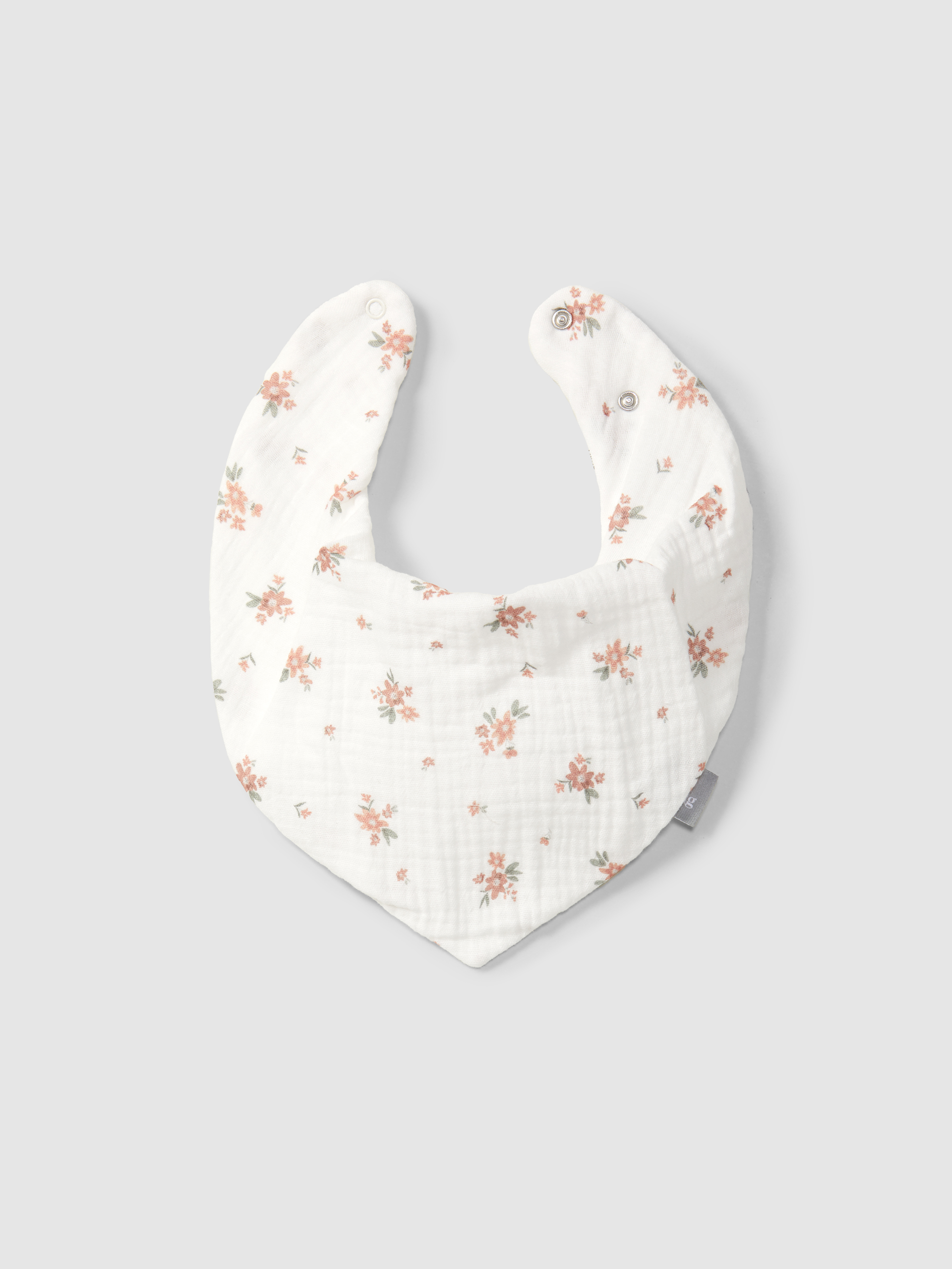 Babero en gasa con estampado